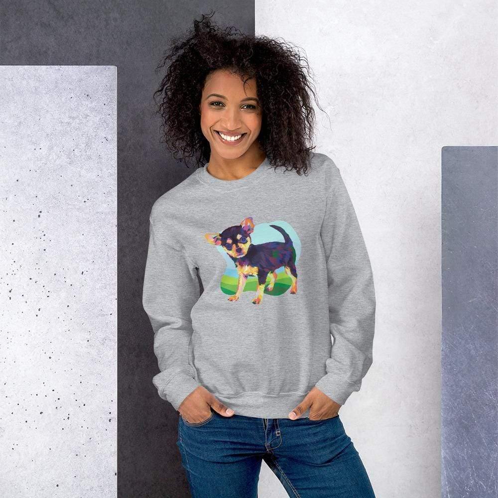 Black and Tan Chihuahua Sweatshirt