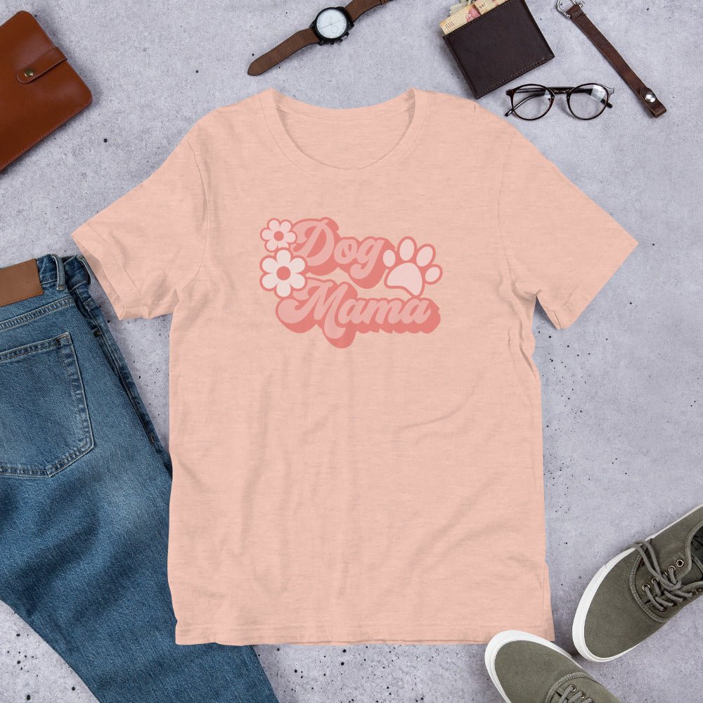 Dog Mama Retro T-Shirt