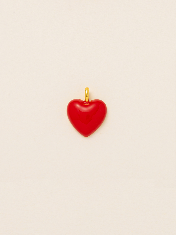 Waggy Heart Charm