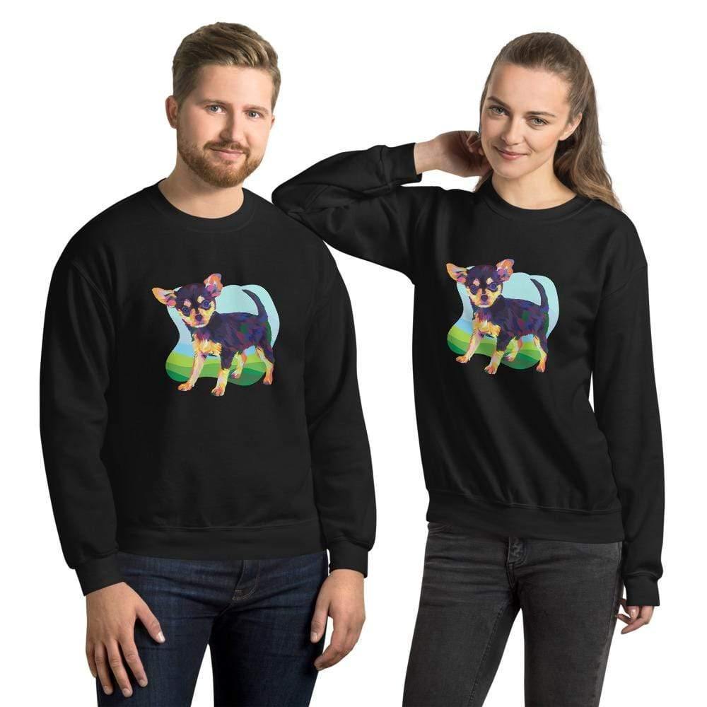 Black and Tan Chihuahua Sweatshirt