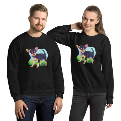 Black and Tan Chihuahua Sweatshirt