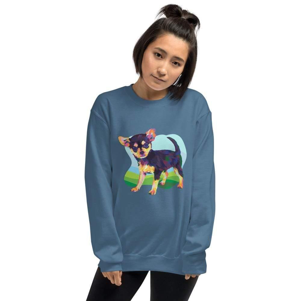 Black and Tan Chihuahua Sweatshirt
