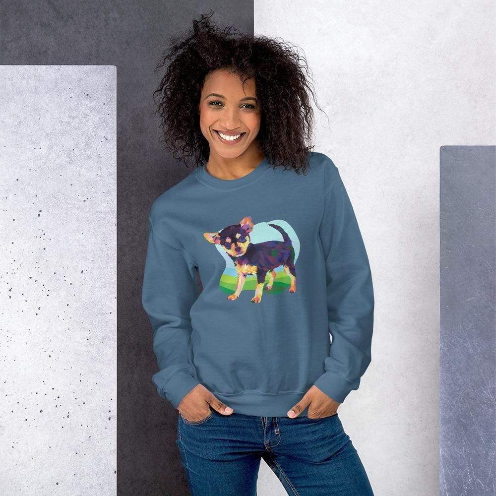 Black and Tan Chihuahua Sweatshirt