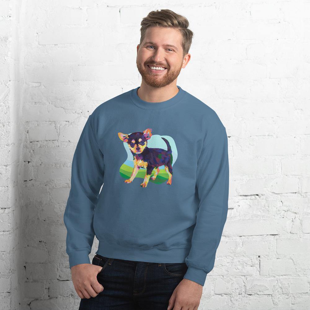 Black and Tan Chihuahua Sweatshirt
