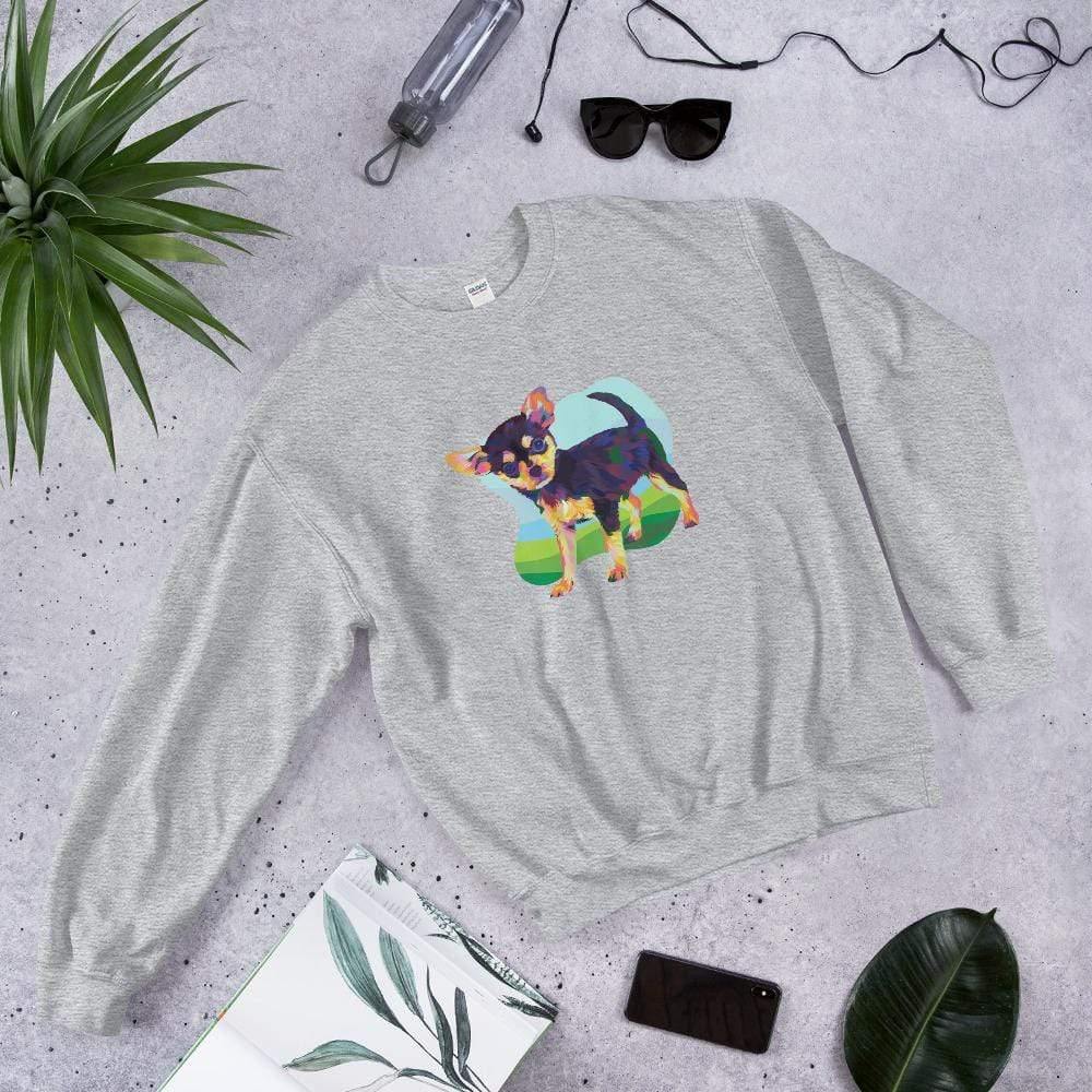 Black and Tan Chihuahua Sweatshirt