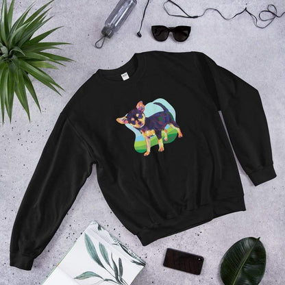 Black and Tan Chihuahua Sweatshirt