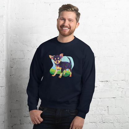 Black and Tan Chihuahua Sweatshirt