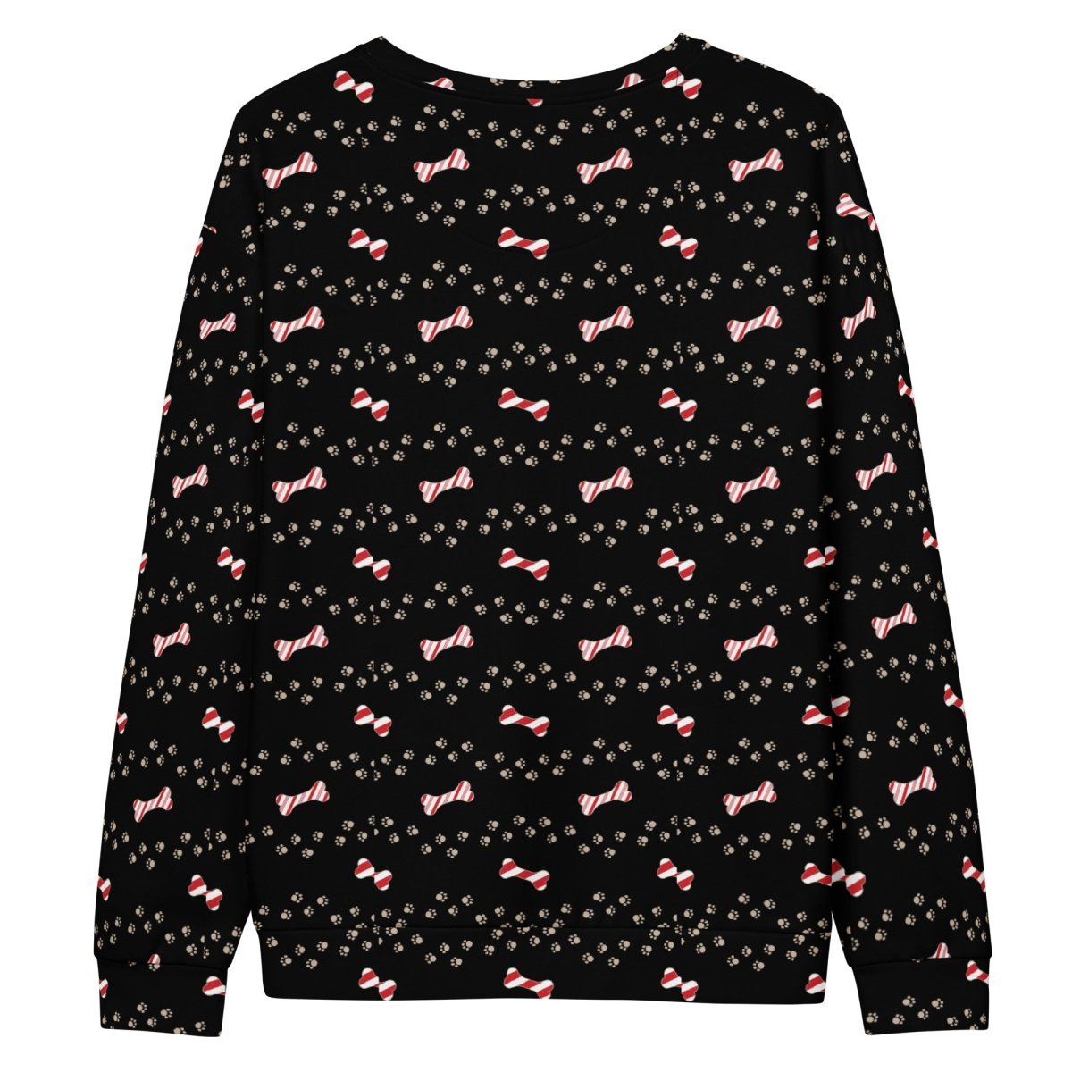 Black Merry Christmas Paw Sweatshirt