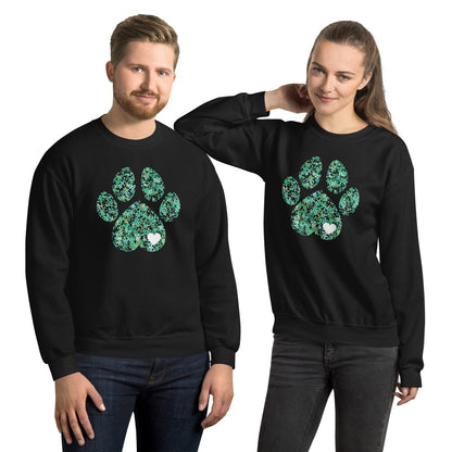 Clover Leaf Dog Paw Sweatshirt