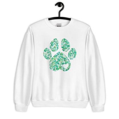 Clover Leaf Dog Paw Sweatshirt