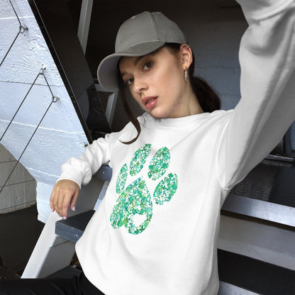 Clover Leaf Dog Paw Sweatshirt
