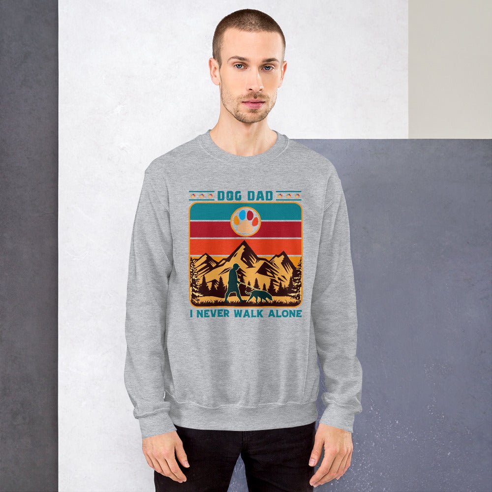 Dog Dad Vintage Sweatshirt