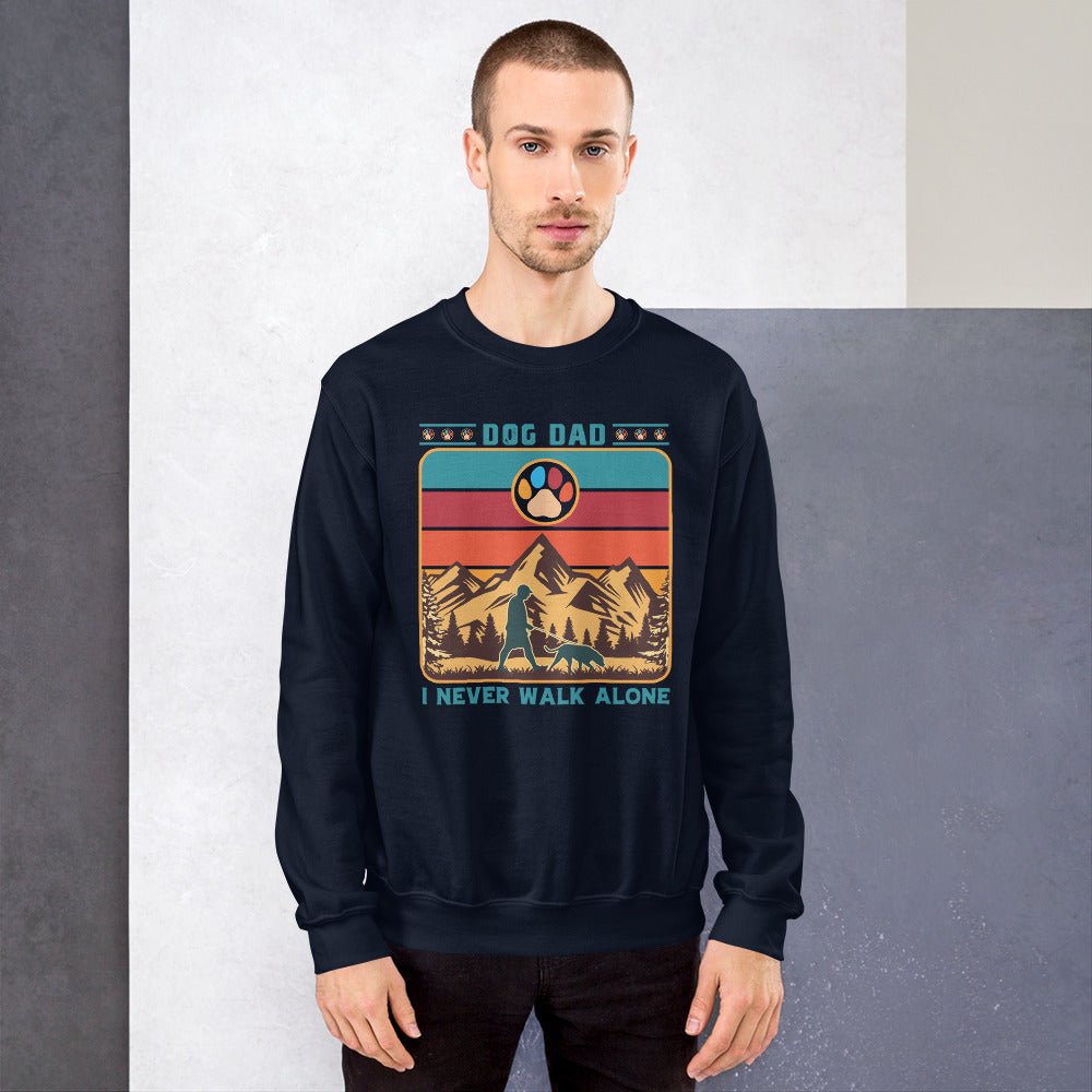 Dog Dad Vintage Sweatshirt
