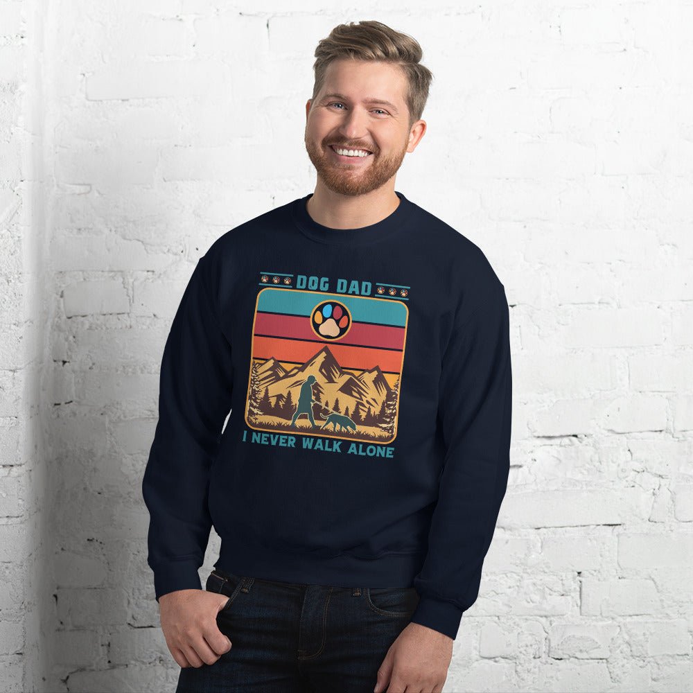 Dog Dad Vintage Sweatshirt