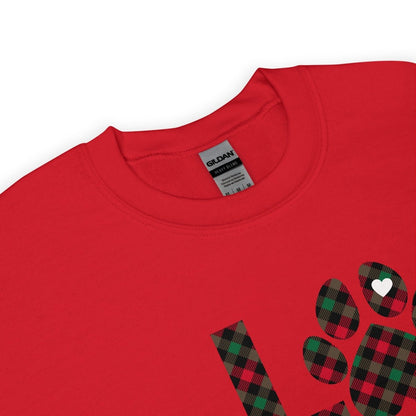 Dog LOVE Christmas Sweatshirt