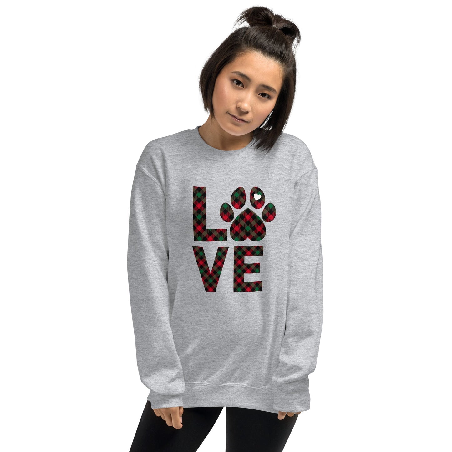 Dog LOVE Christmas Sweatshirt
