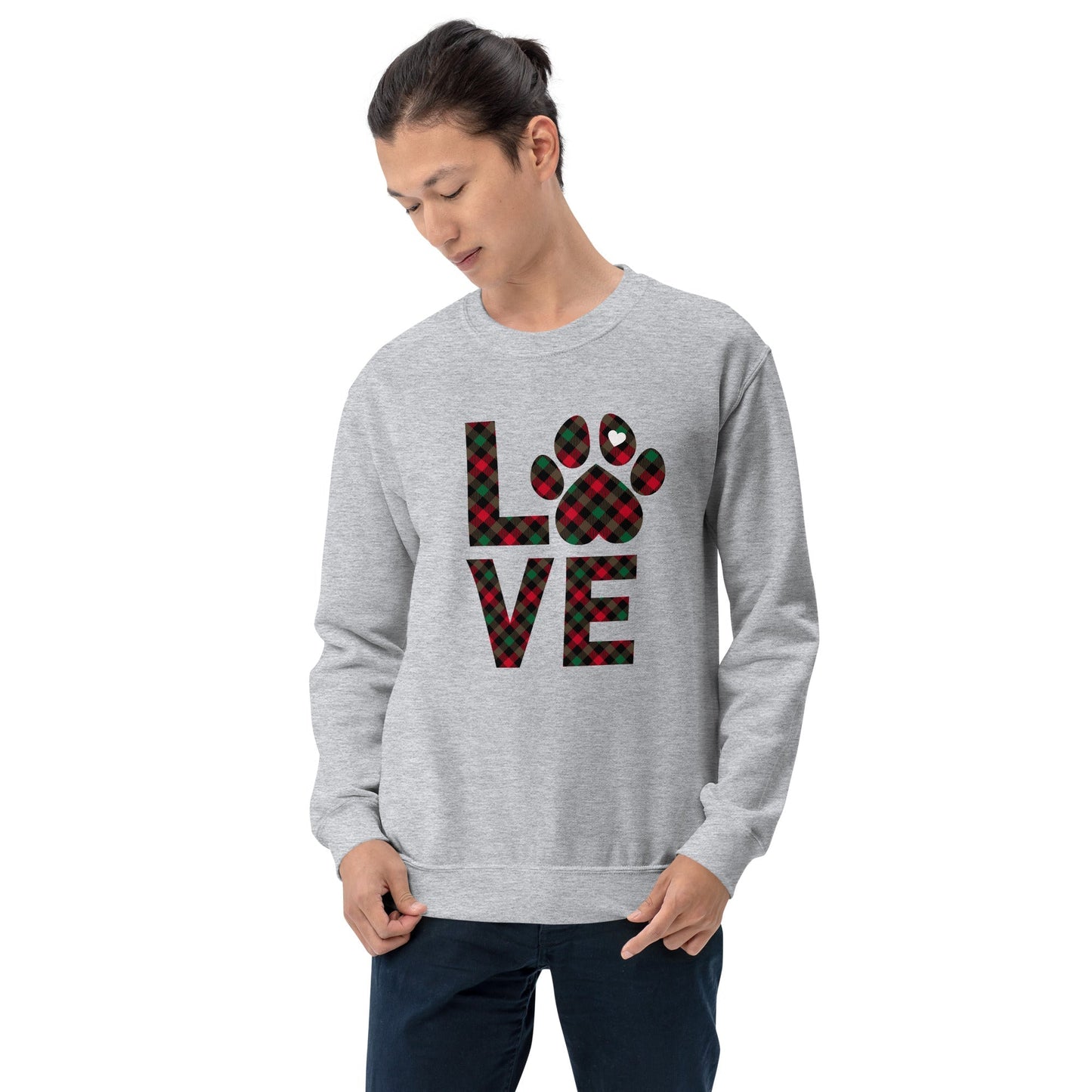 Dog LOVE Christmas Sweatshirt