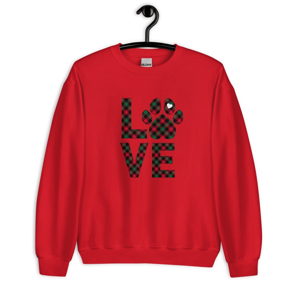 Dog LOVE Christmas Sweatshirt