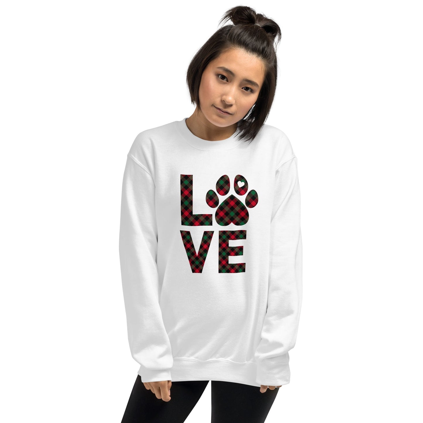 Dog LOVE Christmas Sweatshirt