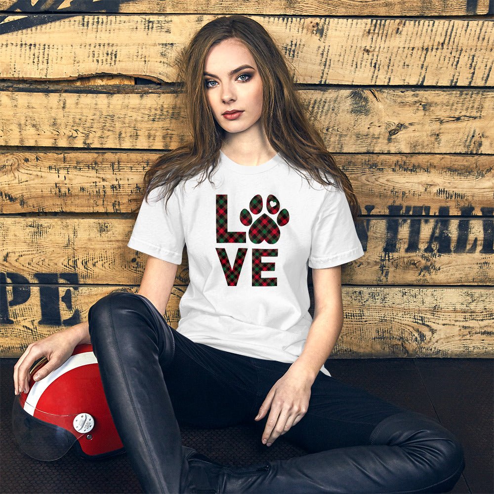 Dog LOVE Christmas T-Shirt