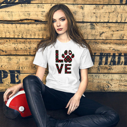 Dog LOVE Christmas T-Shirt