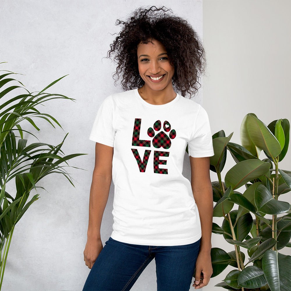 Dog LOVE Christmas T-Shirt