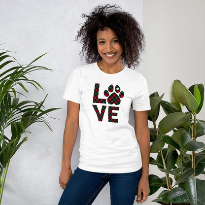 Dog LOVE Christmas T-Shirt