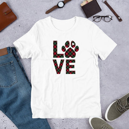 Dog LOVE Christmas T-Shirt