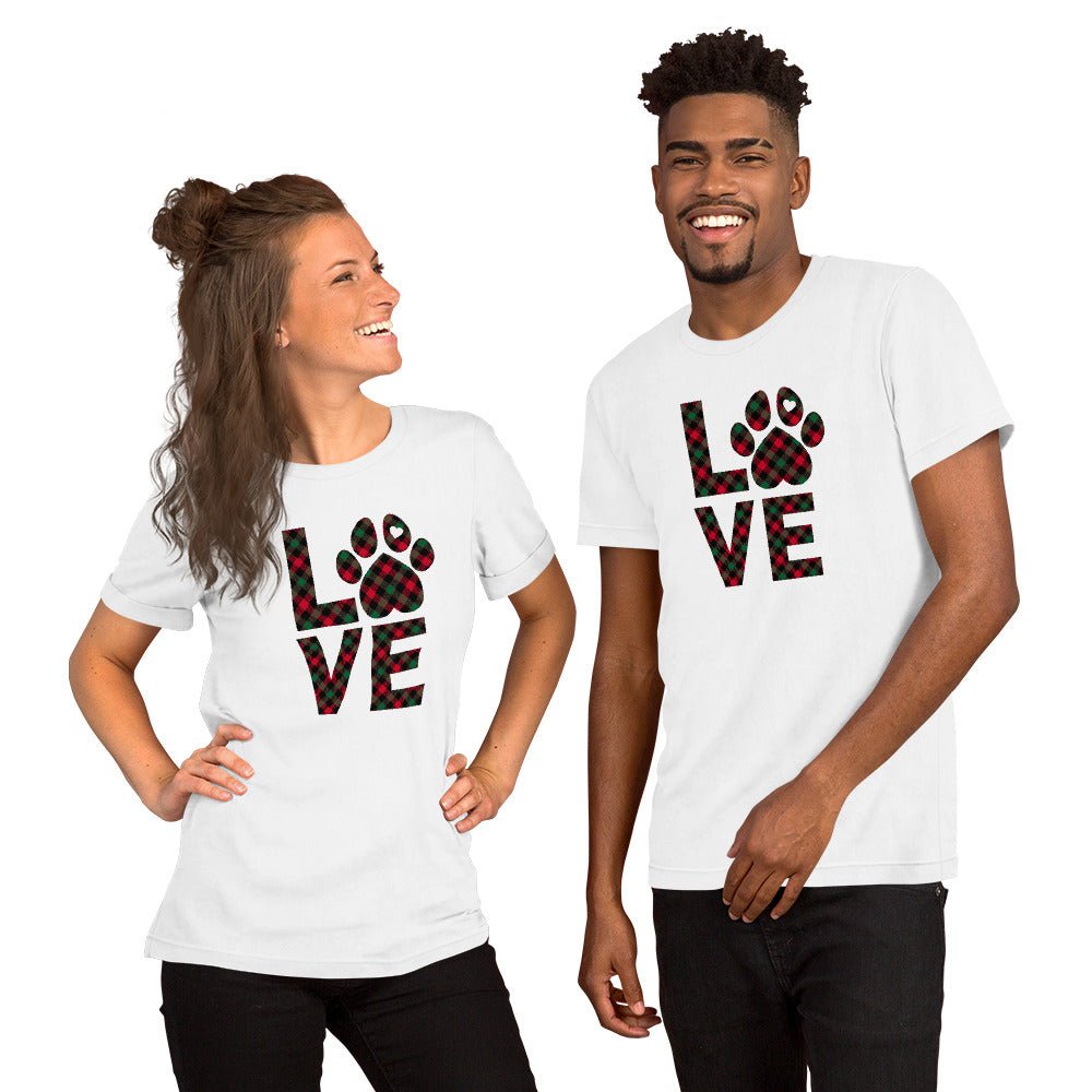 Dog LOVE Christmas T-Shirt