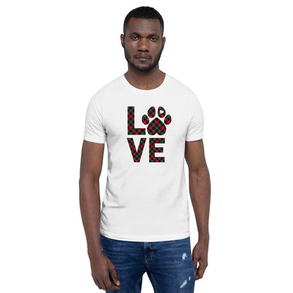 Dog LOVE Christmas T-Shirt