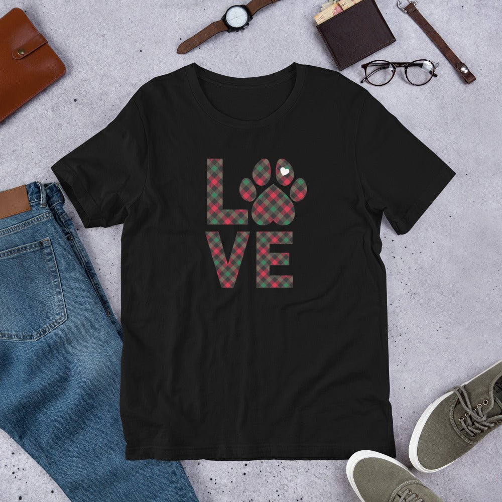 Dog LOVE Christmas T-Shirt