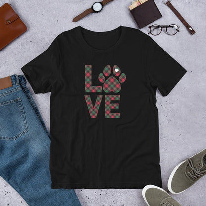 Dog LOVE Christmas T-Shirt