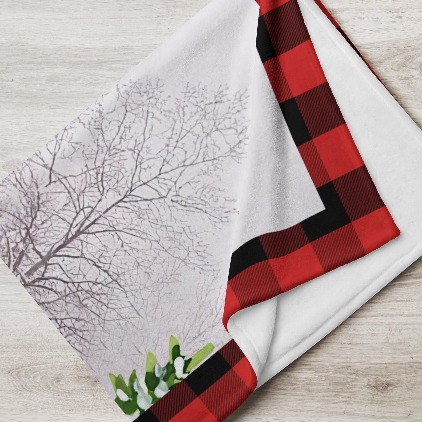 Dog Lovers Old Fashioned Christmas Throw Blanket