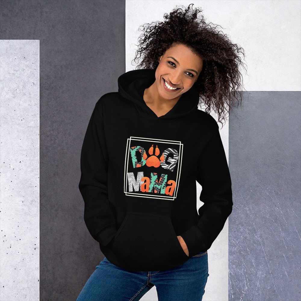 Dog Mama Animal Print Hoodie