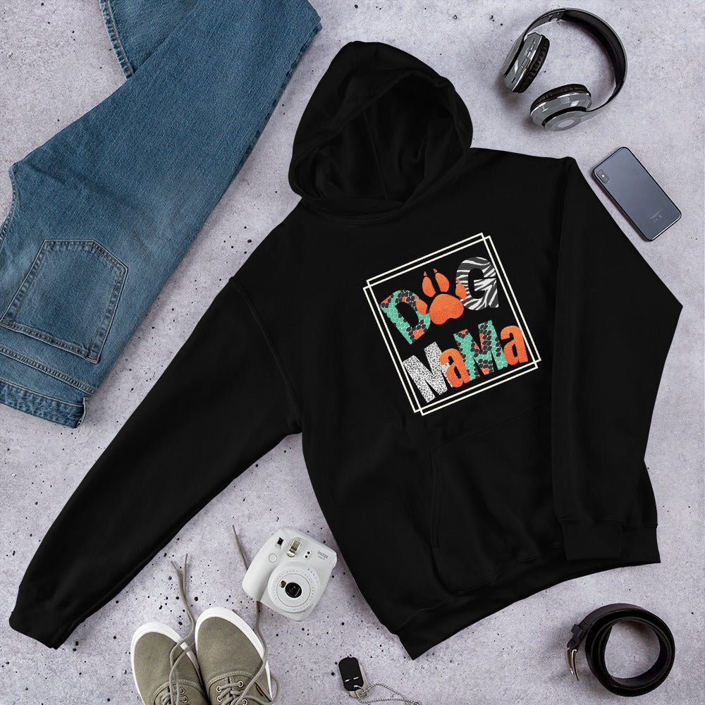 Dog Mama Animal Print Hoodie