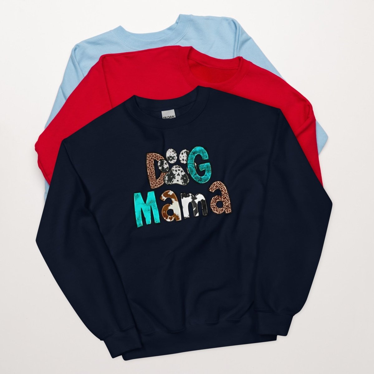 Dog Mama Cowhide Sweatshirt