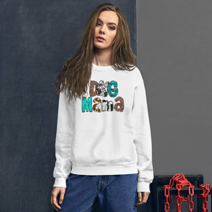 Dog Mama Cowhide Sweatshirt