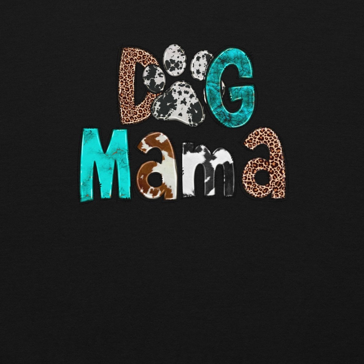 Dog Mama Cowhide Sweatshirt