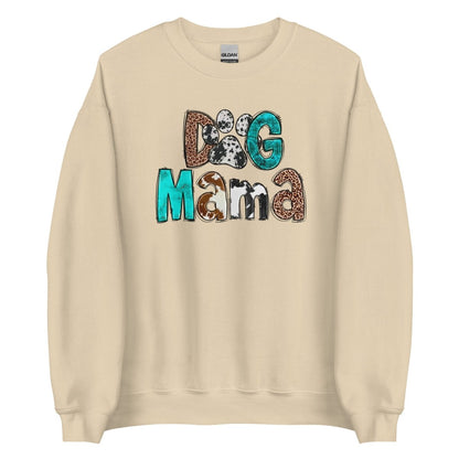 Dog Mama Cowhide Sweatshirt