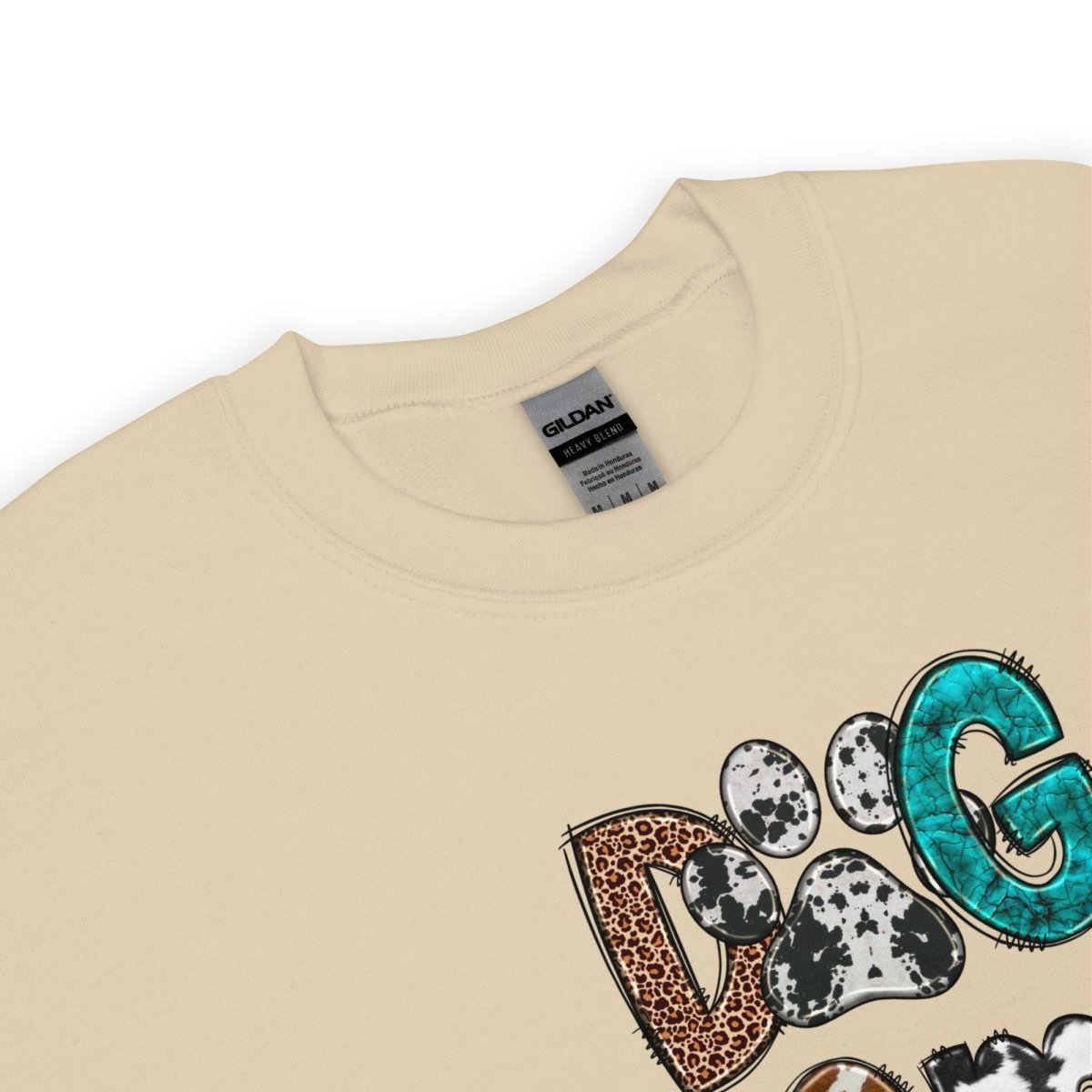 Dog Mama Cowhide Sweatshirt