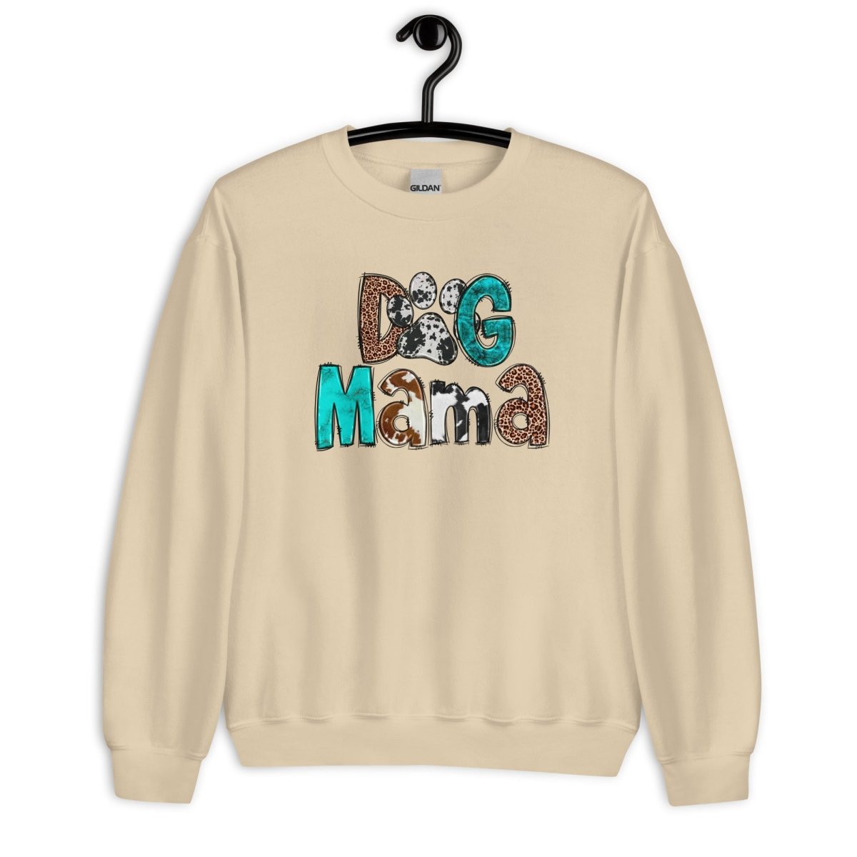 Dog Mama Cowhide Sweatshirt