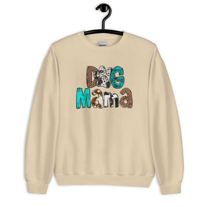 Dog Mama Cowhide Sweatshirt