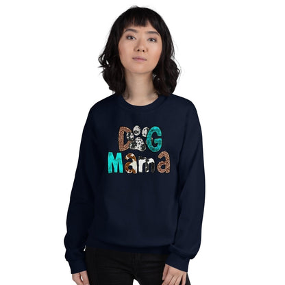 Dog Mama Cowhide Sweatshirt