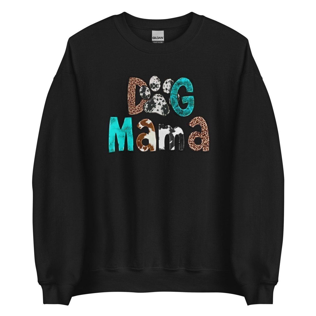 Dog Mama Cowhide Sweatshirt