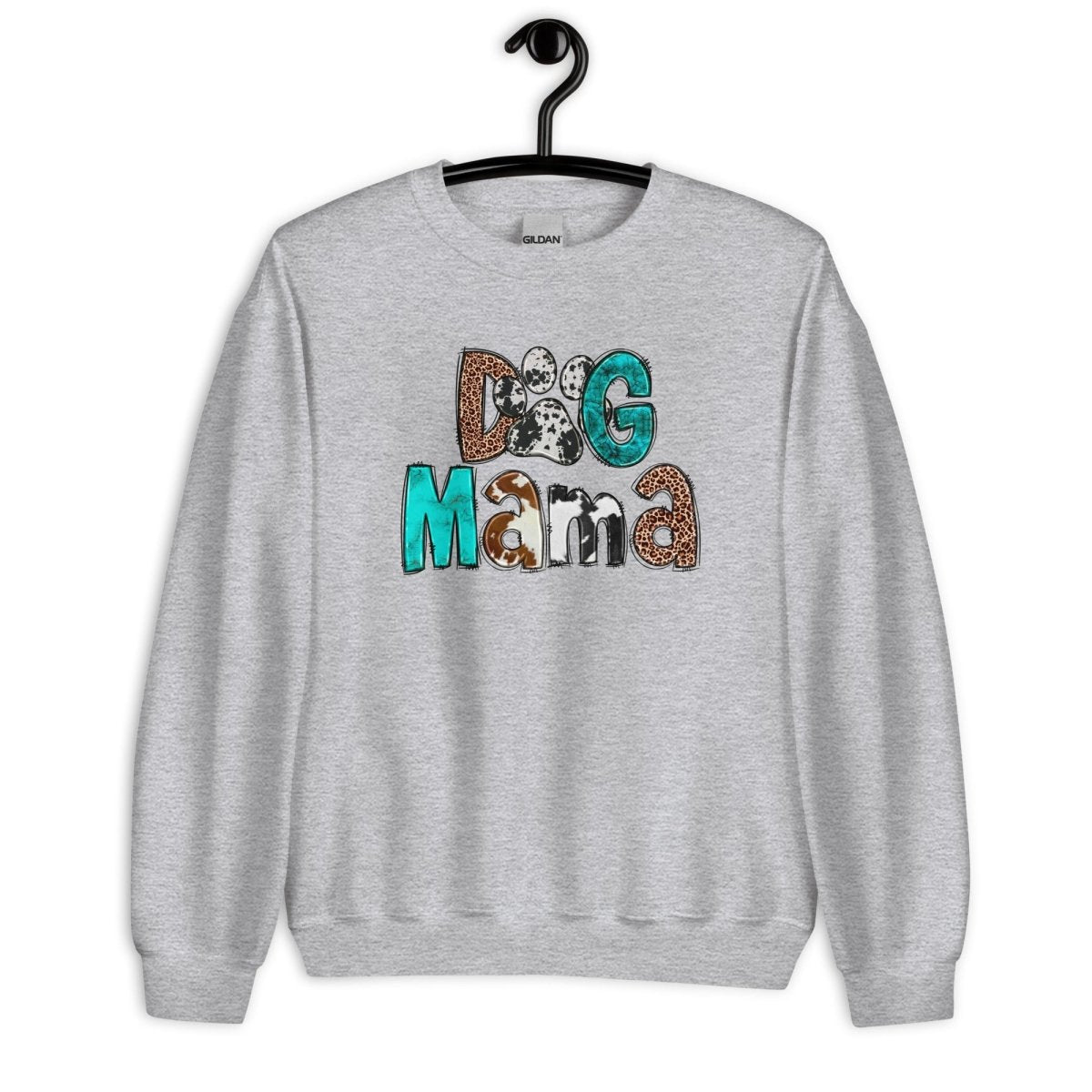 Dog Mama Cowhide Sweatshirt