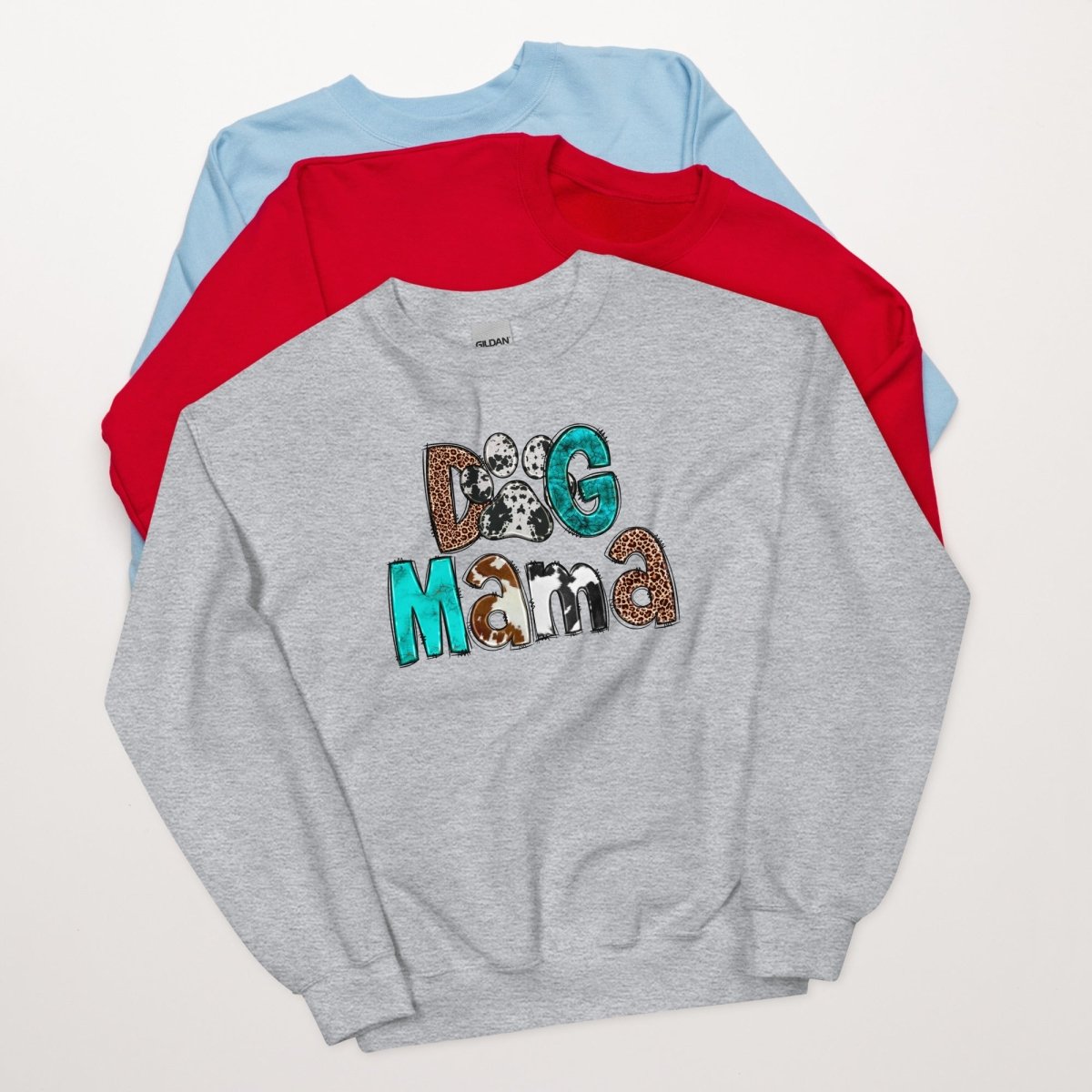 Dog Mama Cowhide Sweatshirt
