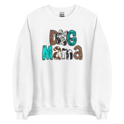 Dog Mama Cowhide Sweatshirt