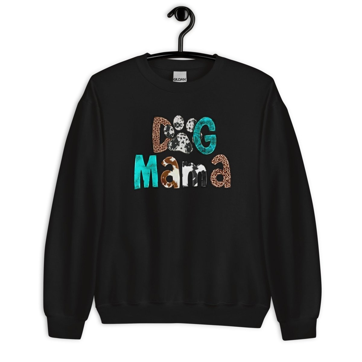 Dog Mama Cowhide Sweatshirt