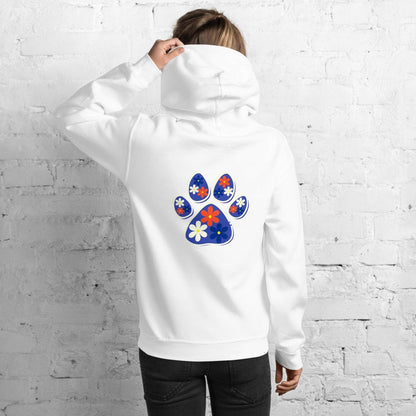 Dog Mama Flower Hoodie