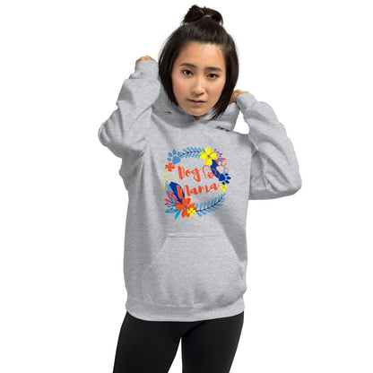 Dog Mama Flower Hoodie
